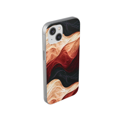 Ember Wave Dispersion · Lite Phone Case for iPhone ·  Red