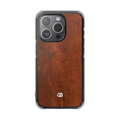 Orange Impact MagSafe Phone Case for iPhone - Oxidized Iron Crust