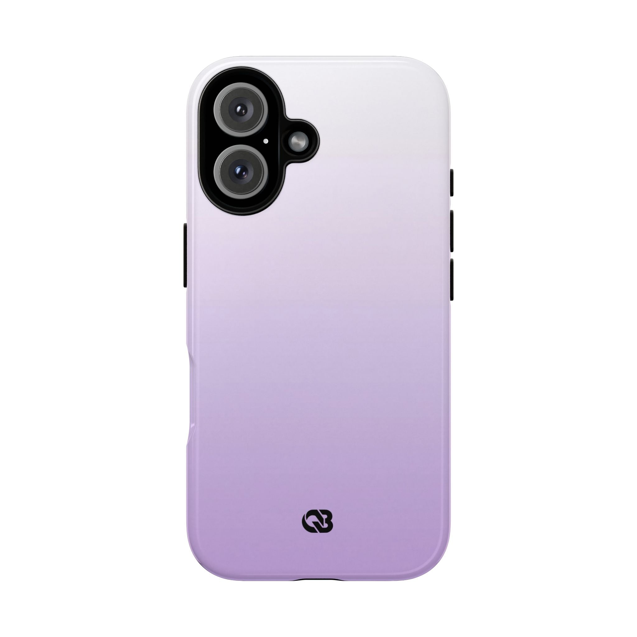 Purple Tough Phone Case for iPhone - Frosted Lavender Fade