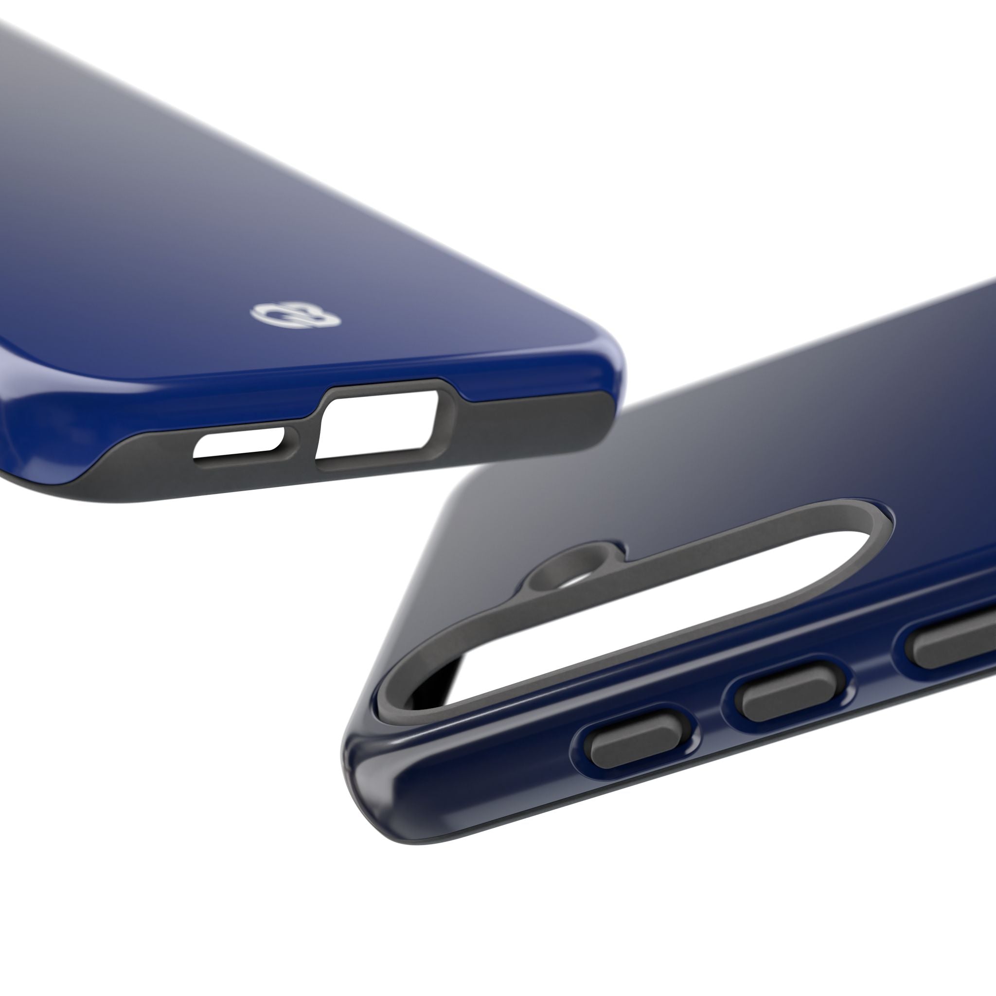 Blue Tough Phone Case for Samsung - Midnight Cobalt Fade