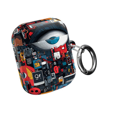 Blue Gaze Mosaic - AirPods Case