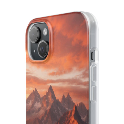 Jagged Glow iPhone 15 Plus Case - Soft