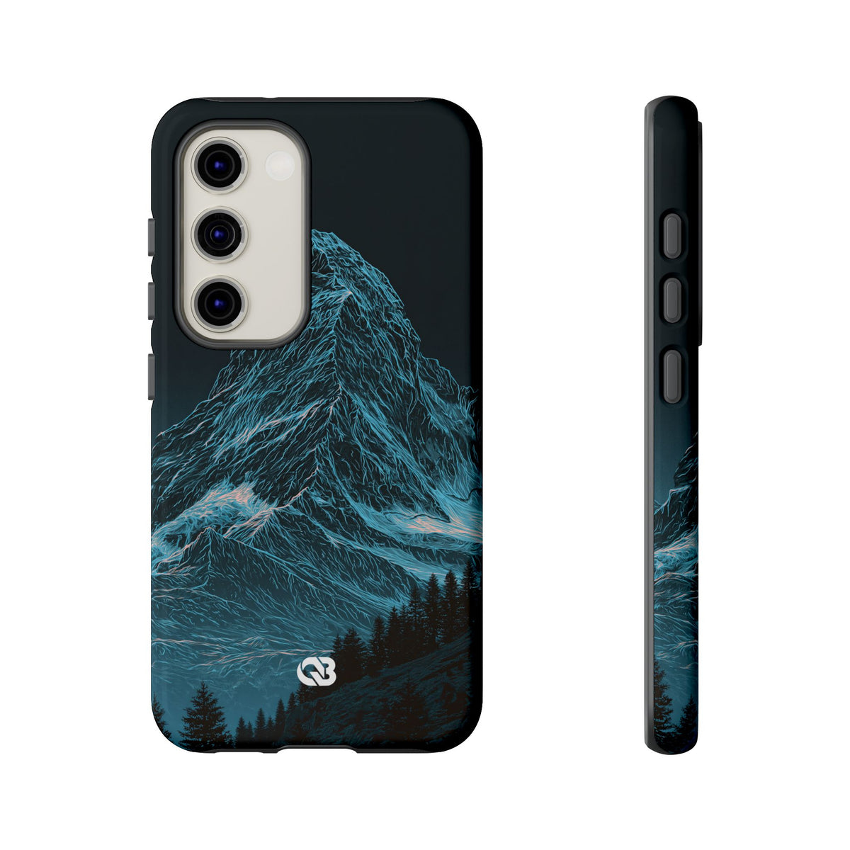 Glacial Alpine Peak · Tough Phone Case for Samsung · Blue