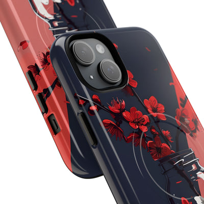 Crimson Blossom Jar · Tough+ Phone Case for iPhone · Magsafe