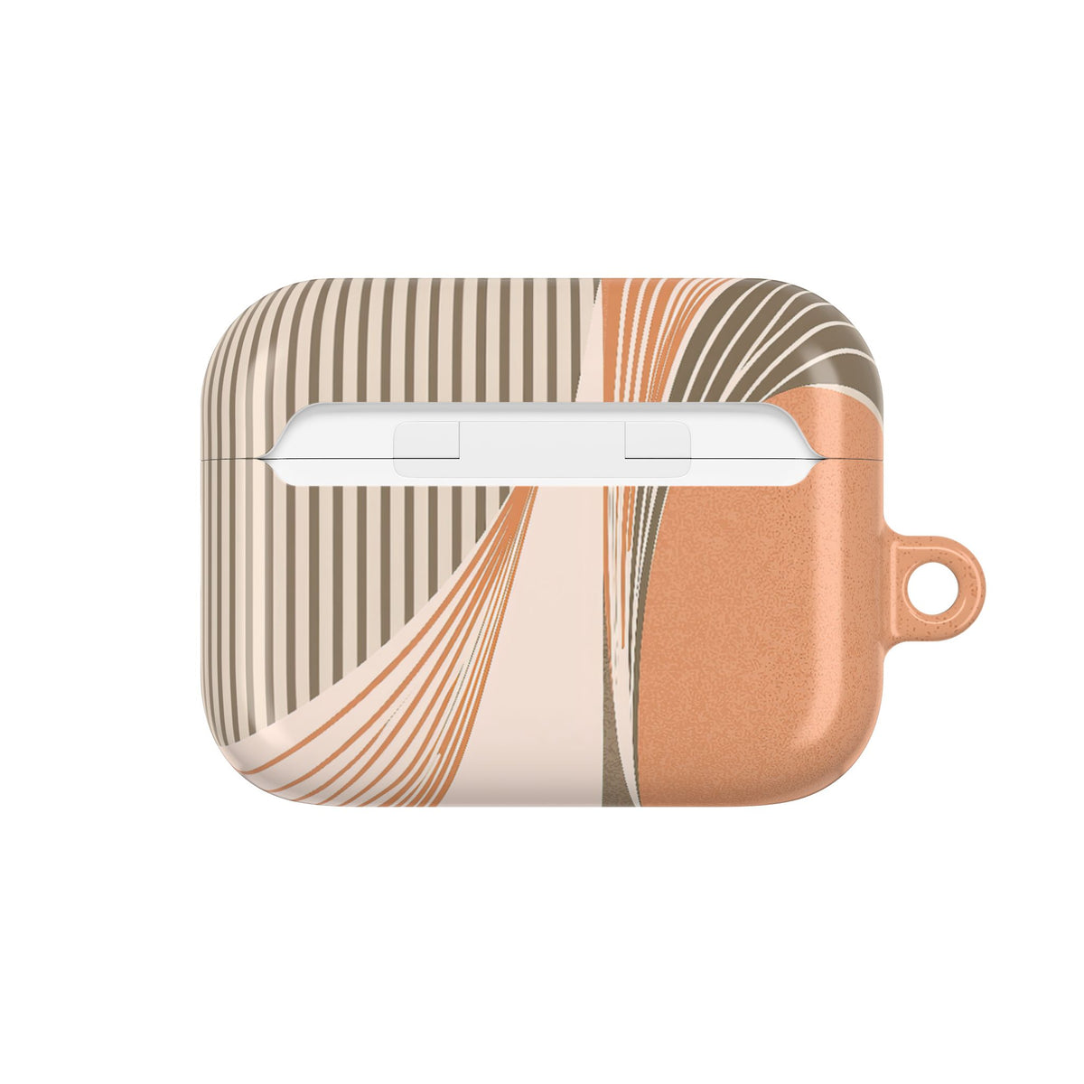 Terracotta Meridian · Hard Case for AirPods & AirPods Pro · Orange
