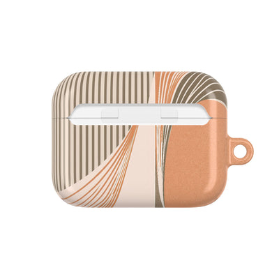 Terracotta Meridian · Hard Case for AirPods & AirPods Pro · Orange