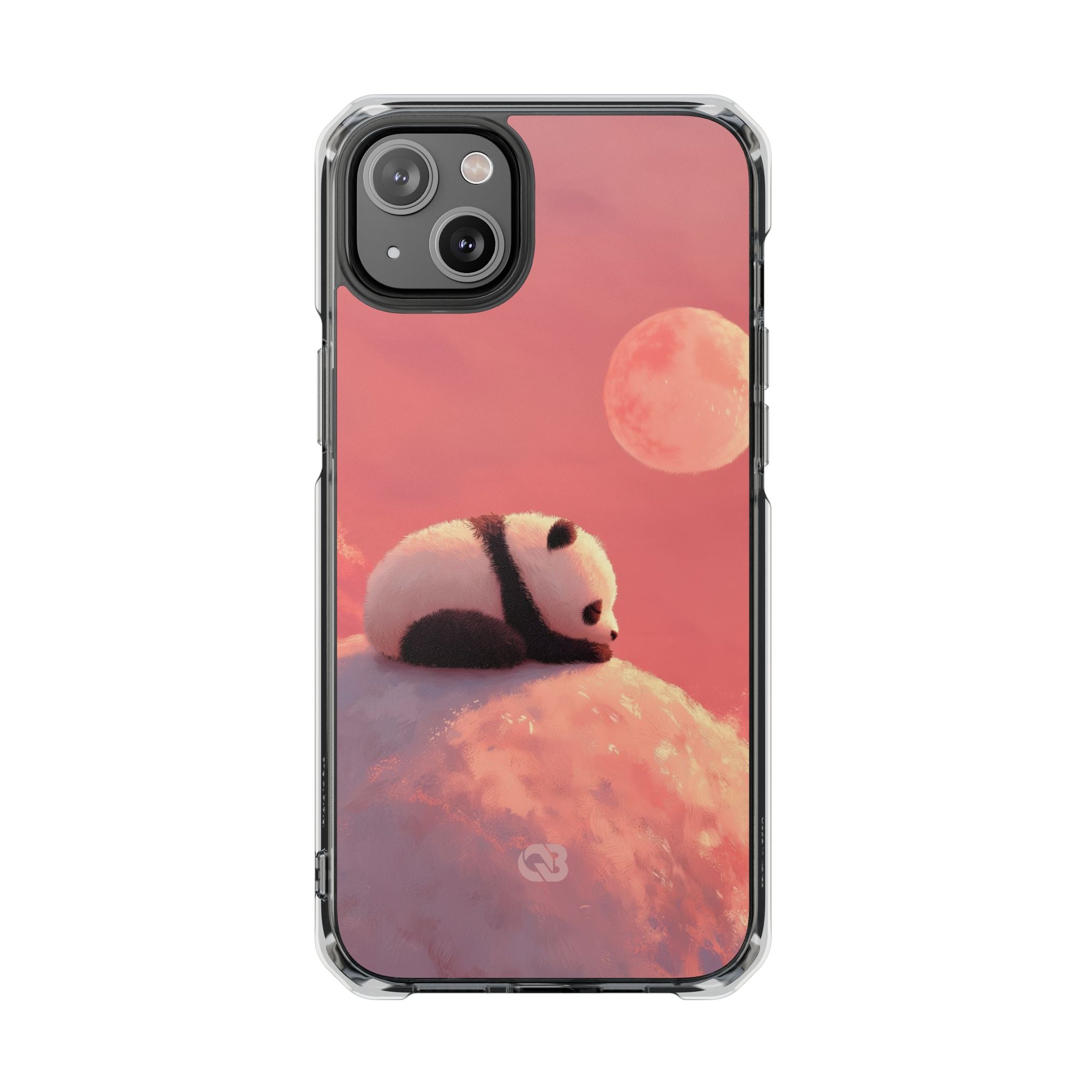 Rose Moon Panda · Impact Coque de téléphone pour iPhone · Magsafe