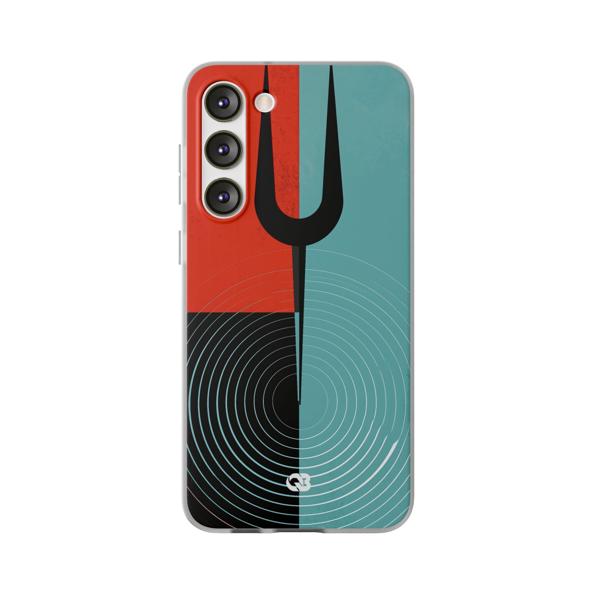 Teal Lite Phone Case for Samsung - Sonic Static Split
