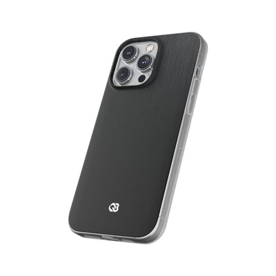Black Lite Phone Case for iPhone - Brushed Obsidian Slate
