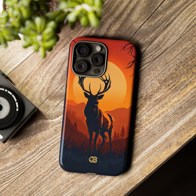 Amber Ridge Stag · Tough Custodia per iPhone