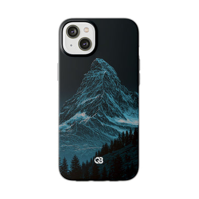 Glacial Alpine Peak · Lite Phone Case for iPhone ·  Blue