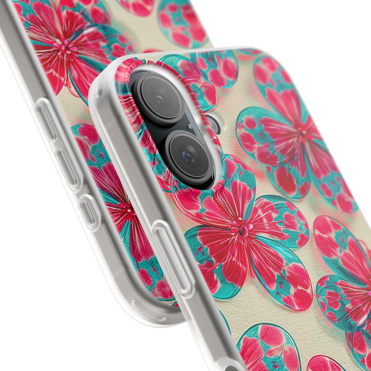 Lucite Jelly Bloom · Lite Phone Case for iPhone ·  Pink
