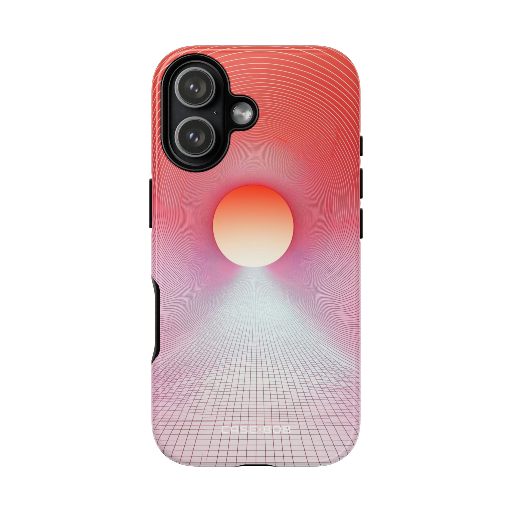Orange Portal iPhone 17 Case - Tough - CASE•BOB