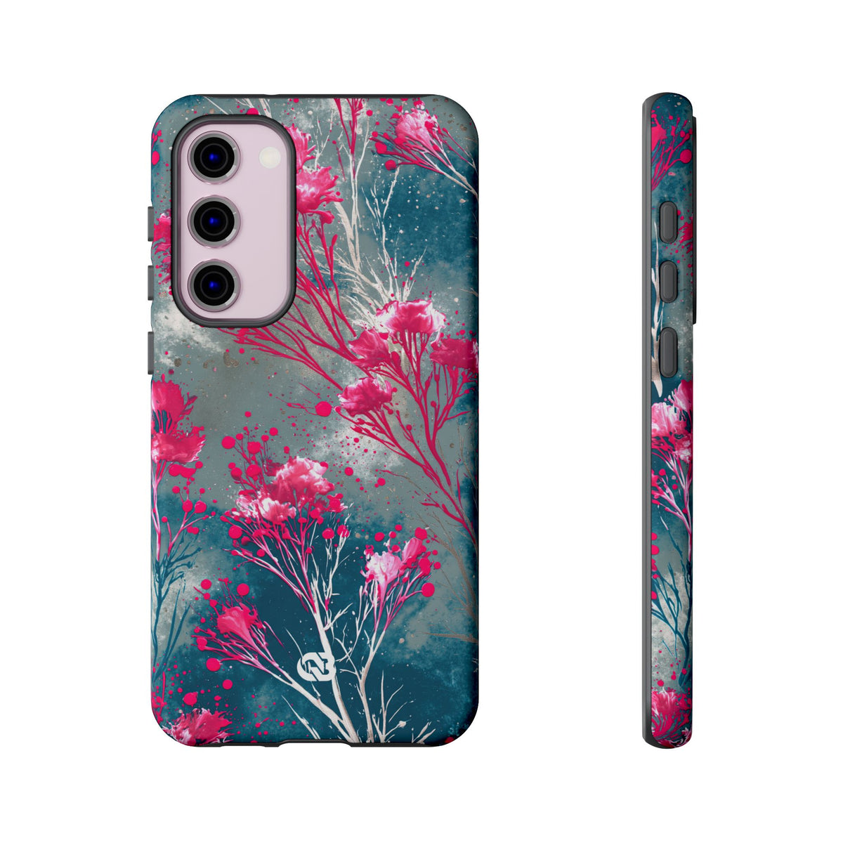 Cyber Blossom · Tough Phone Case for Samsung · Teal