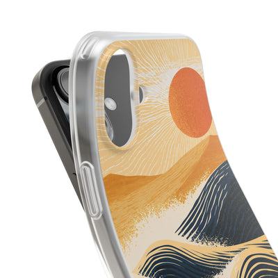 Blue Lite Phone Case for iPhone - Kyoto Cresting Tide