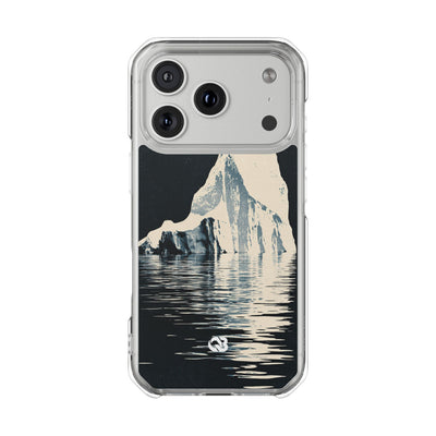 Blue Impact MagSafe Phone Case for iPhone - Frozen Navy Monolith