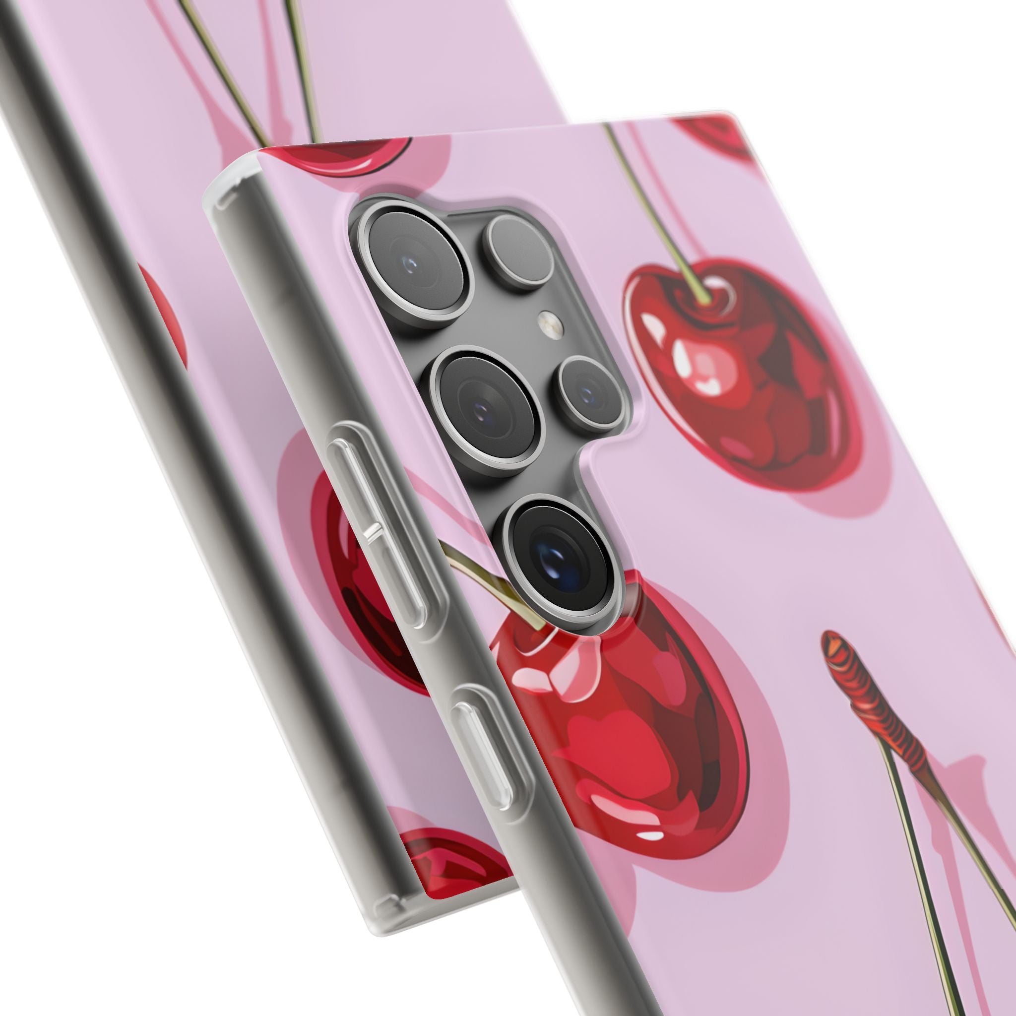 Ruby Gloss Cherry · Soft Handyhülle für Samsung