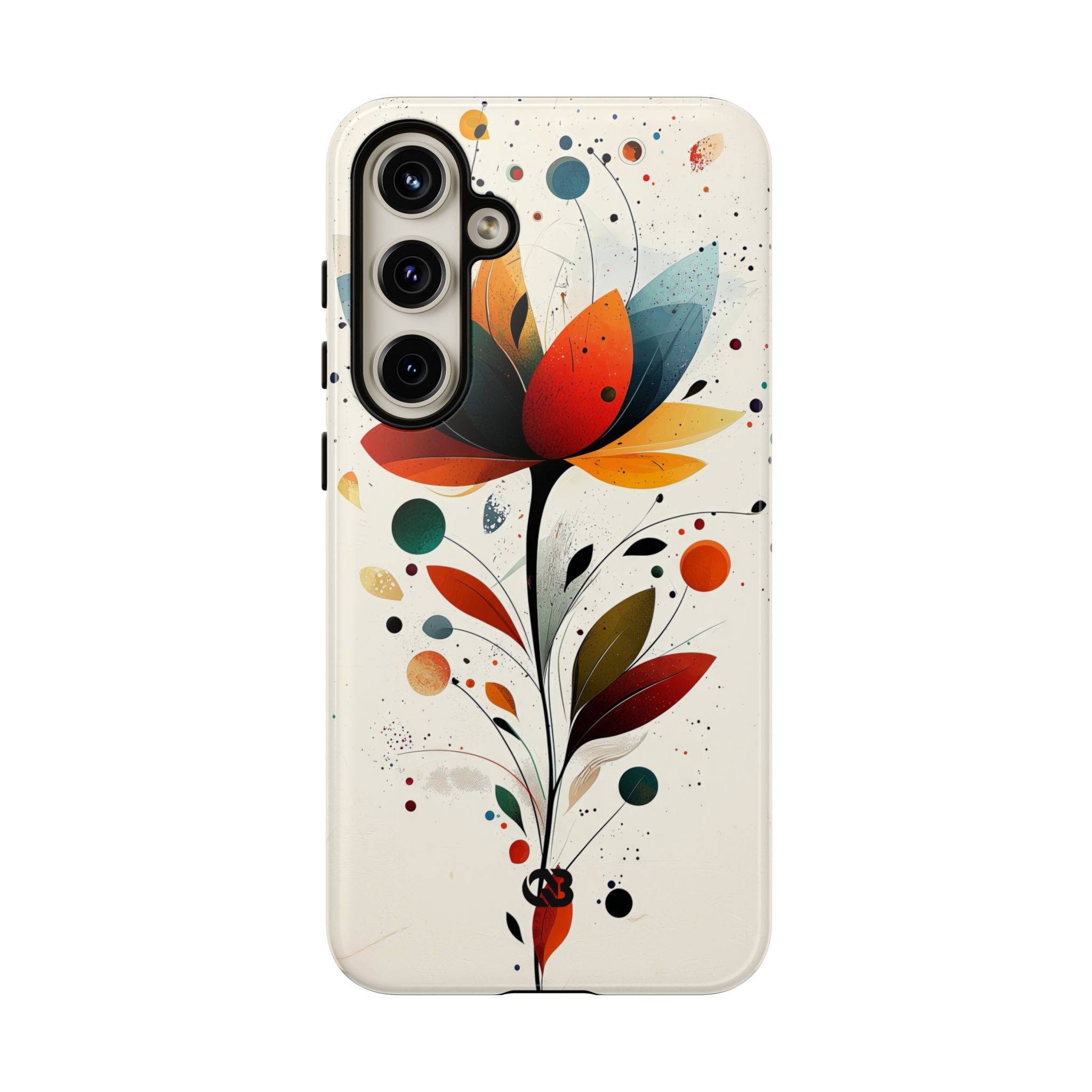 Burnt Petal Abstract · Tough Hoesje voor Samsung