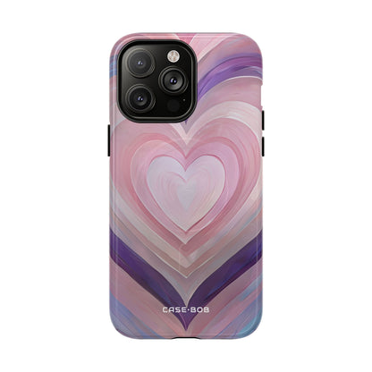 Radiant Heartbrush iPhone 14 Pro Max Case - Tough+