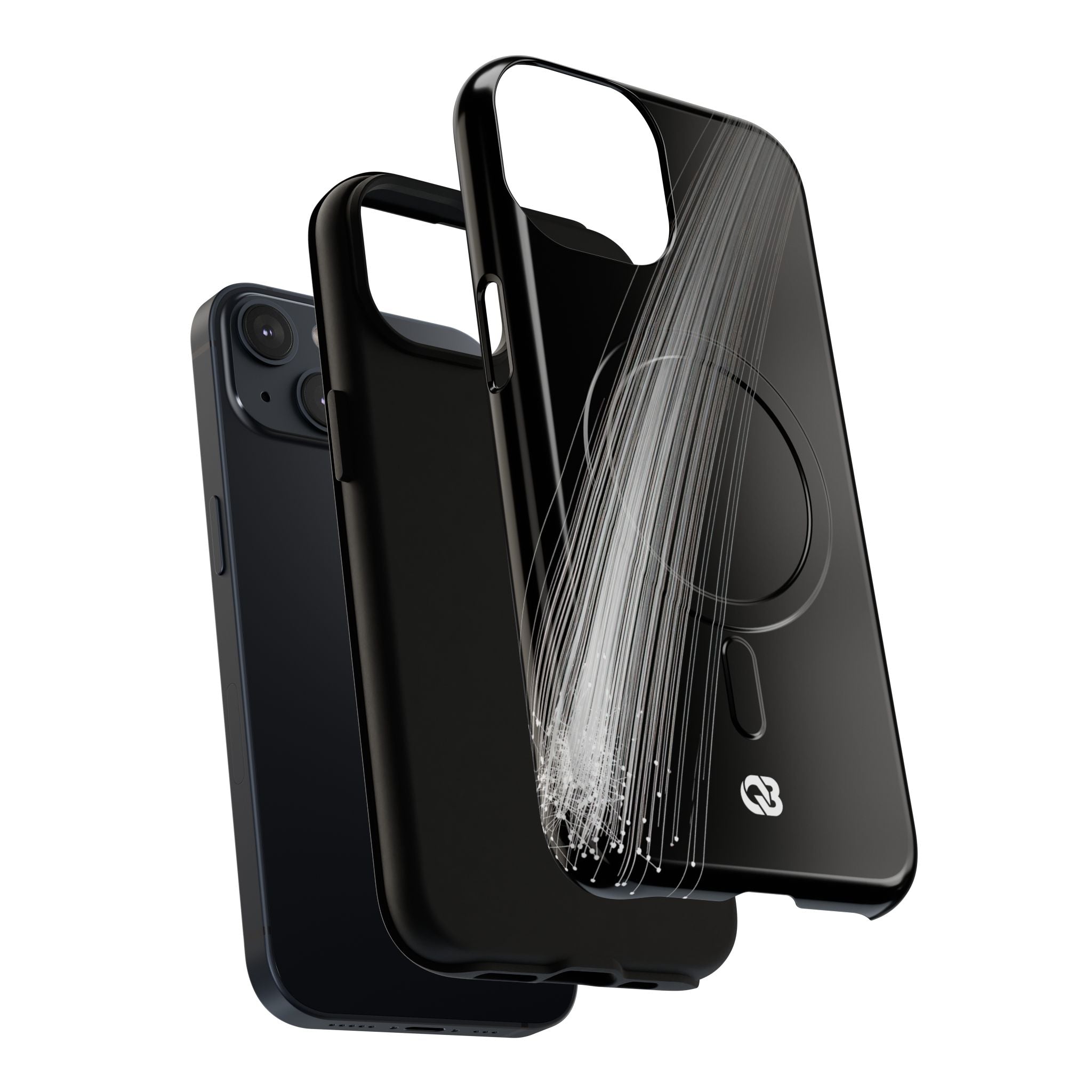 Black Tough 2.0 Magsafe Phone Case for iPhone - Linear Velocity Beam