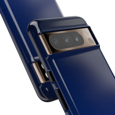 Blue Tough Phone Case for Google Pixel - Midnight Cobalt Fade