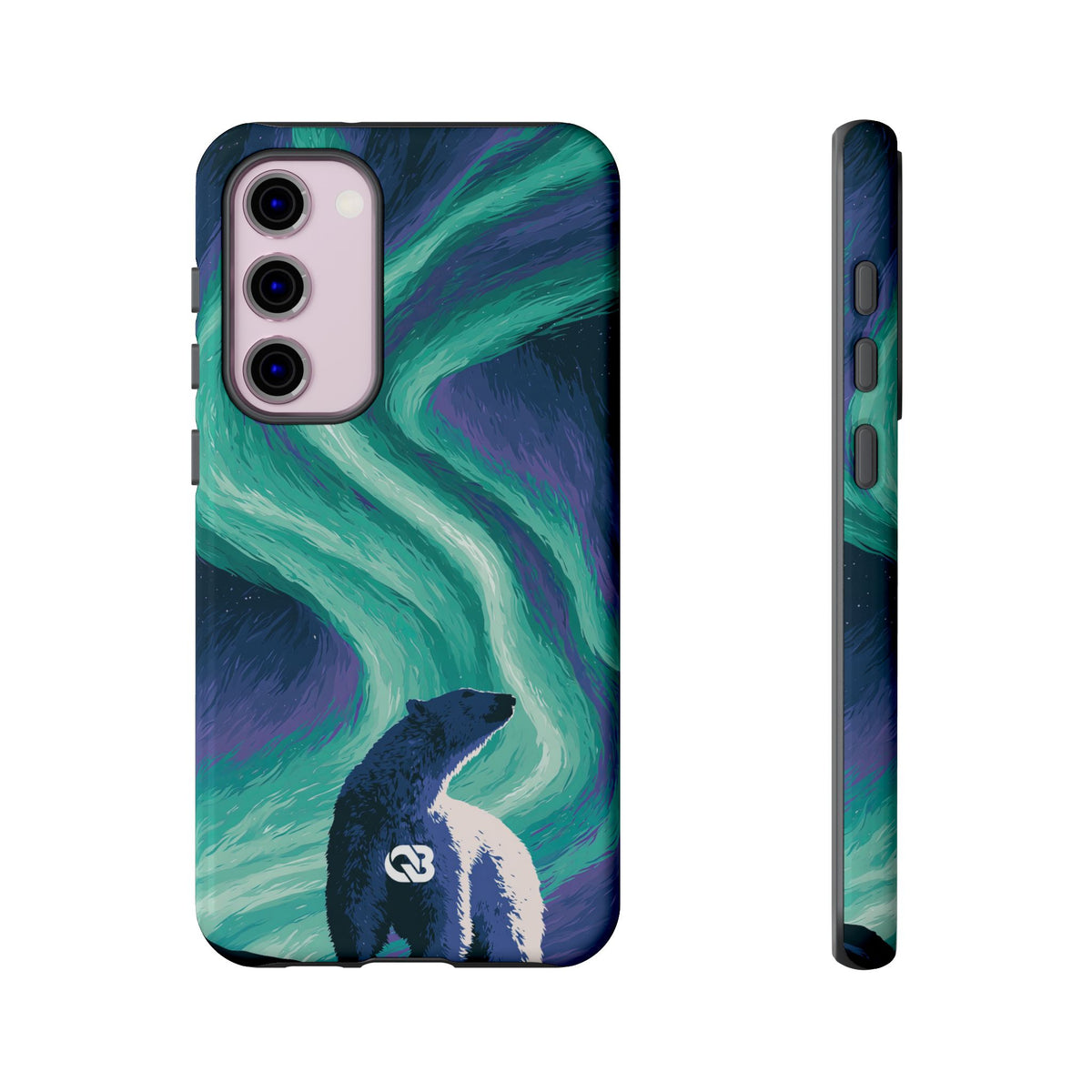 Arctic Aurora Bear · Tough Phone Case for Samsung · Teal