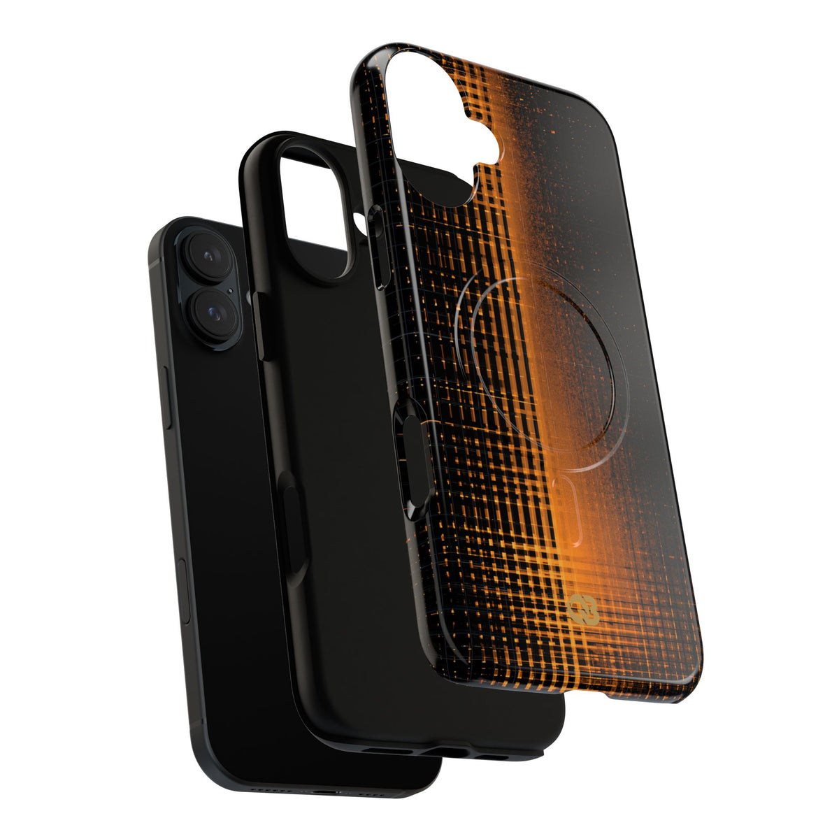 Amber Frequency · Tough 2.0 Magnetic Phone Case for iPhone · Orange
