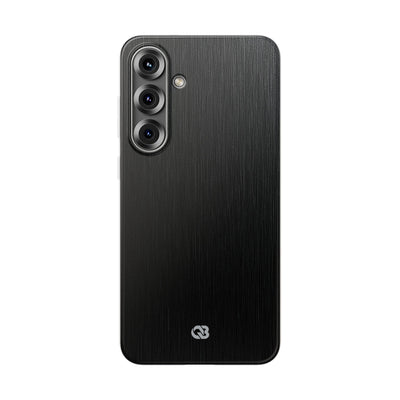 Obsidian Brushed Steel · Lite Phone Case for Samsung · Black