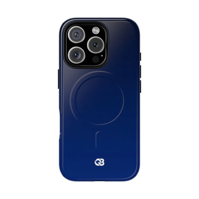 Blue Tough 2.0 Magsafe Phone Case for iPhone - Midnight Cobalt Fade
