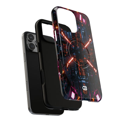 Cybernetic Reactor Core · Tough 2.0 Magnetic Phone Case for iPhone · Black