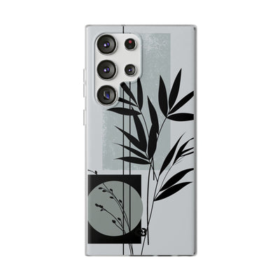 Grey Lite Phone Case for Samsung - Sage Bamboo Noir