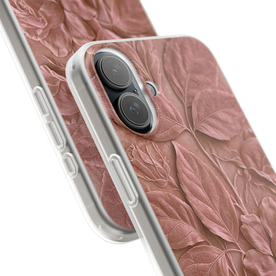 Blush Rose Relief · Lite Phone Case for iPhone ·  Pink