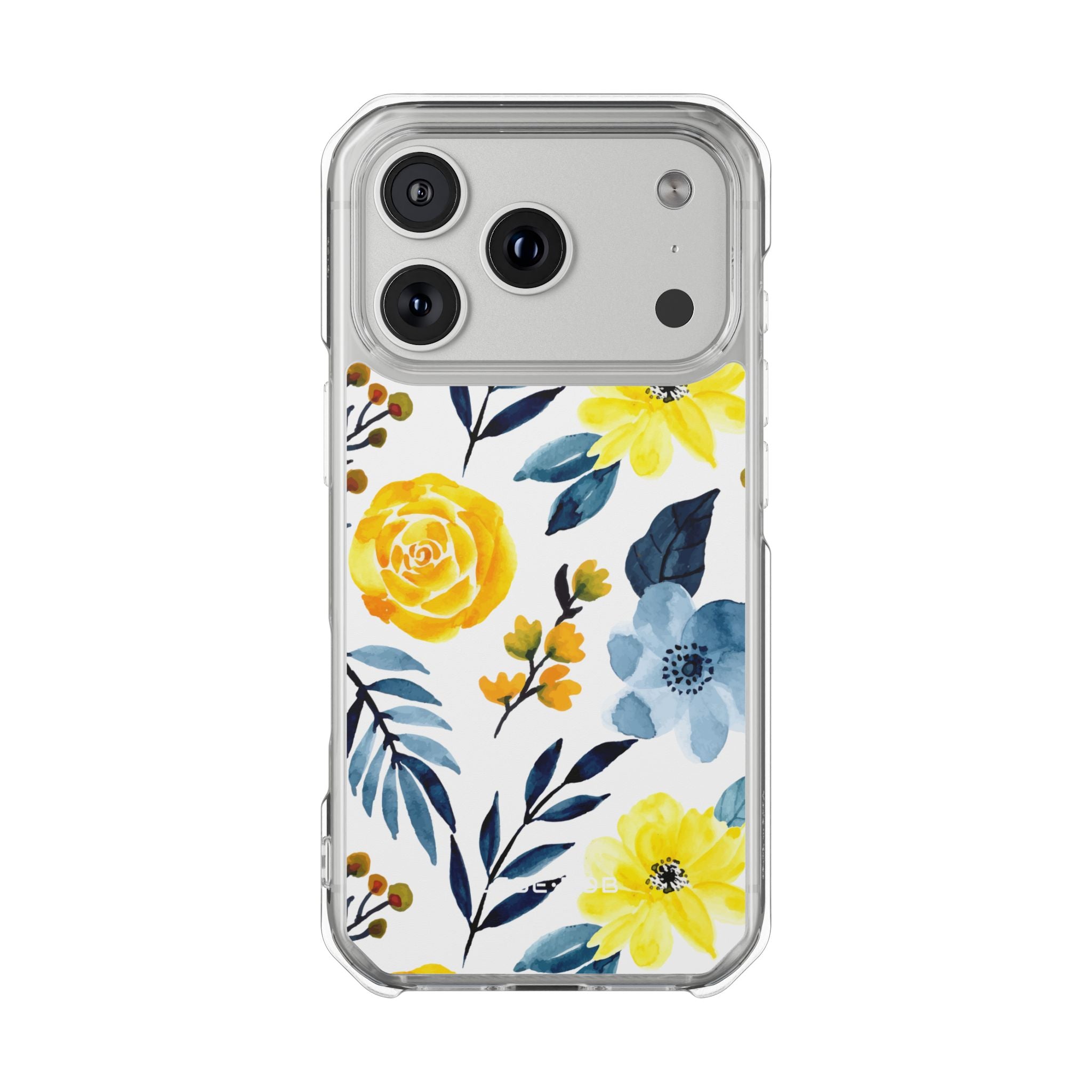 Yellow Blossom iPhone 17 Pro Case - Impact