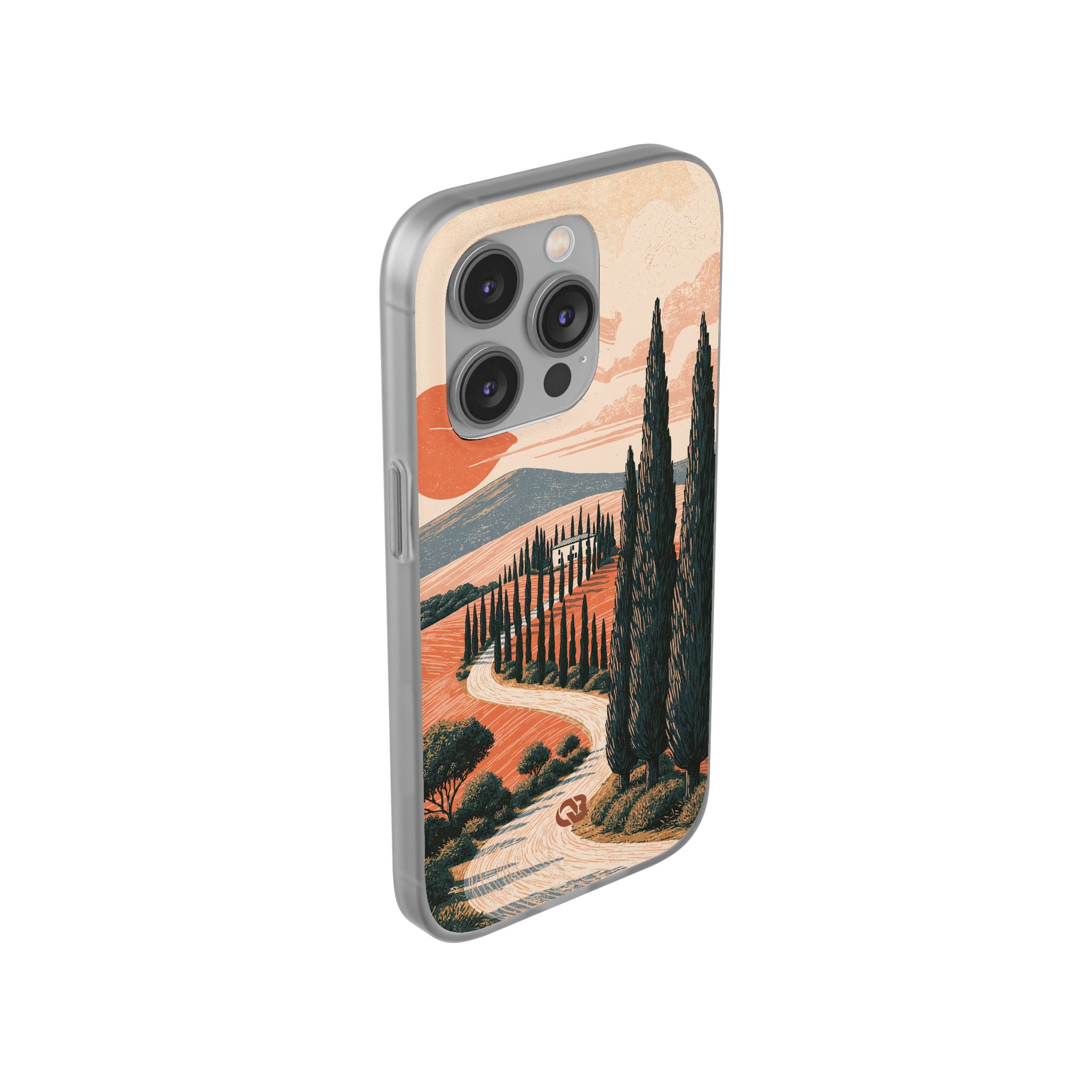 Orange Lite Phone Case for iPhone - Terracotta Ridge Trail