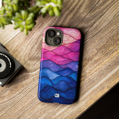 Electric Ridge Flow · Tough Phone Case for iPhone