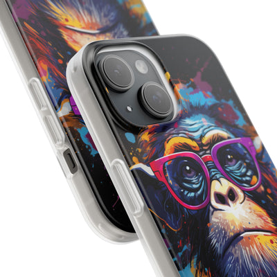 Neon Splatter Primate · Soft