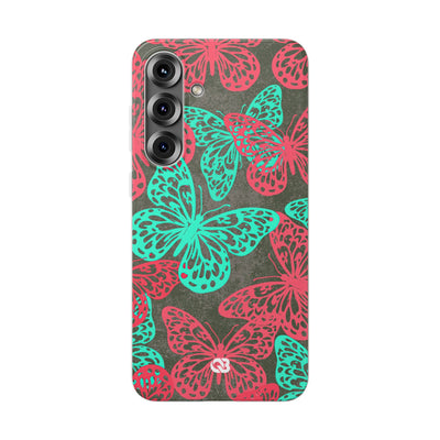 Electric Papillon · Lite Phone Case for Samsung · Pink