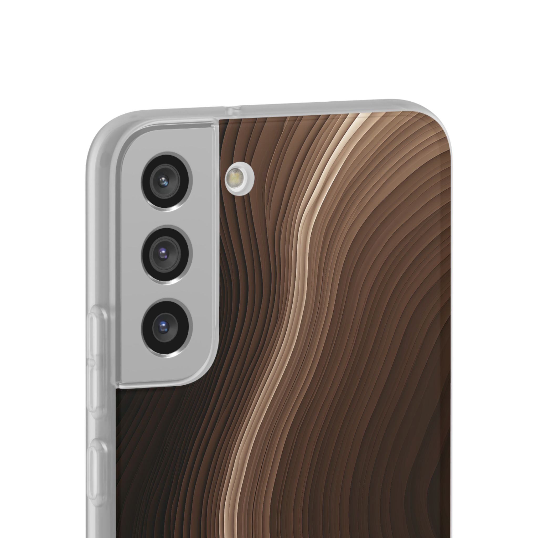 Brown Lite Phone Case for Samsung - Bronzed Canyon Relief