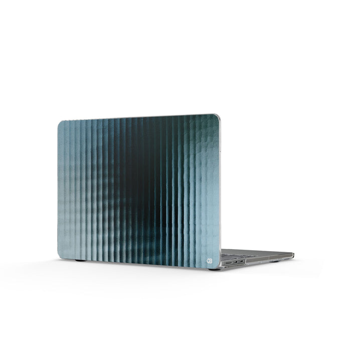 Linear Optic Refraction · Clear Hard Case for MacBook · Teal