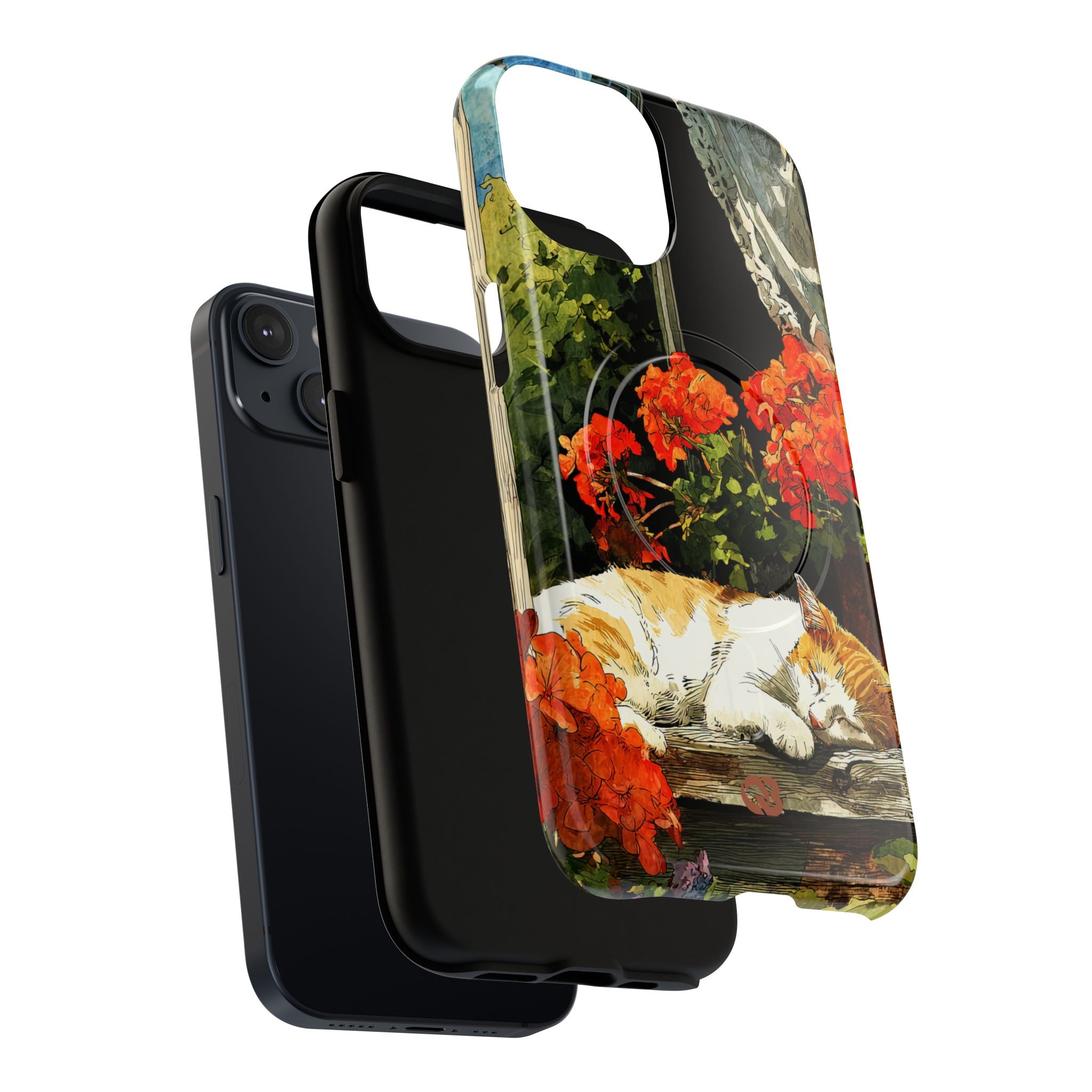 Sleeping Ginger Bloom · Tough+ Phone Case for iPhone · Magsafe