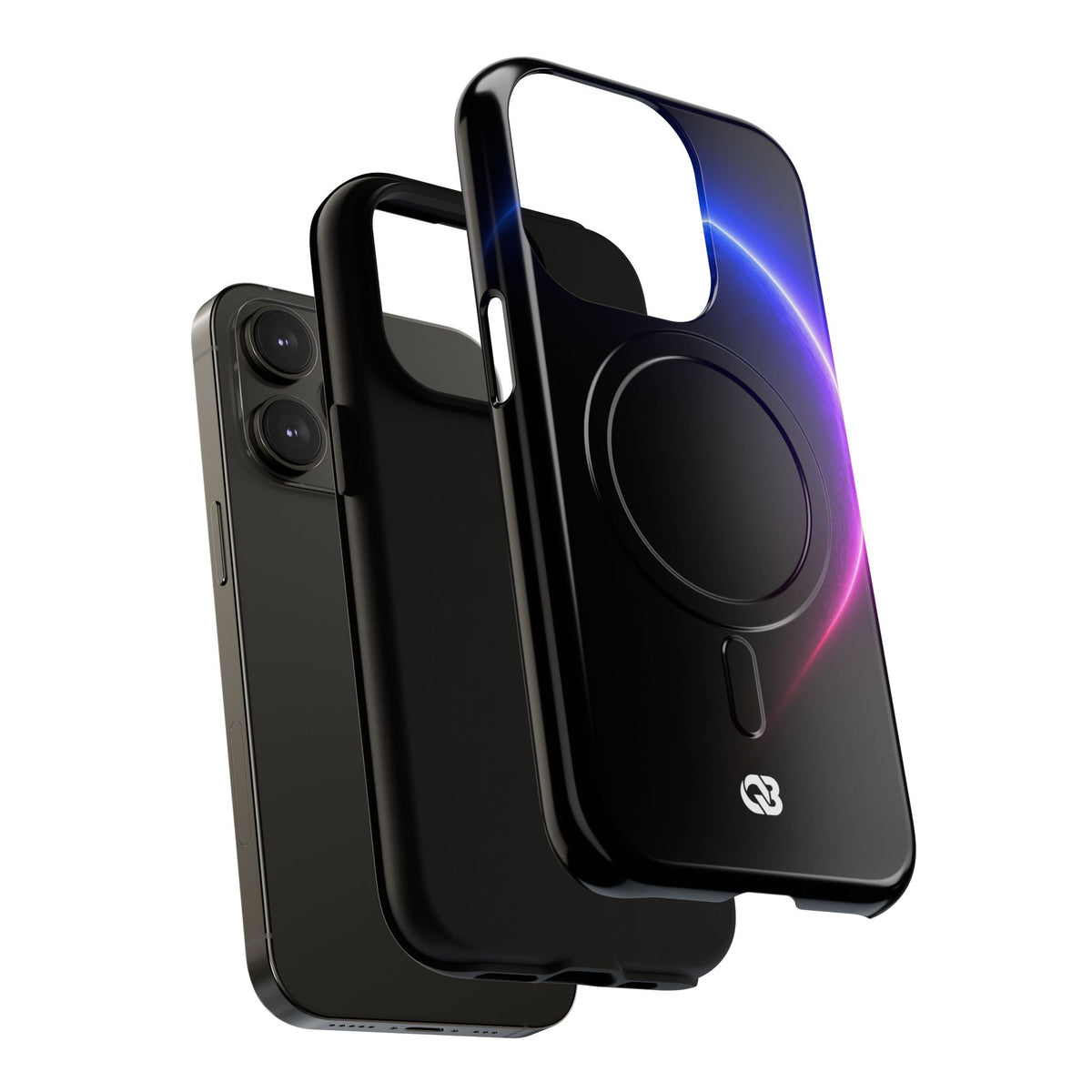 Luminous Eclipse · Tough 2.0 Magnetic Phone Case for iPhone · Black