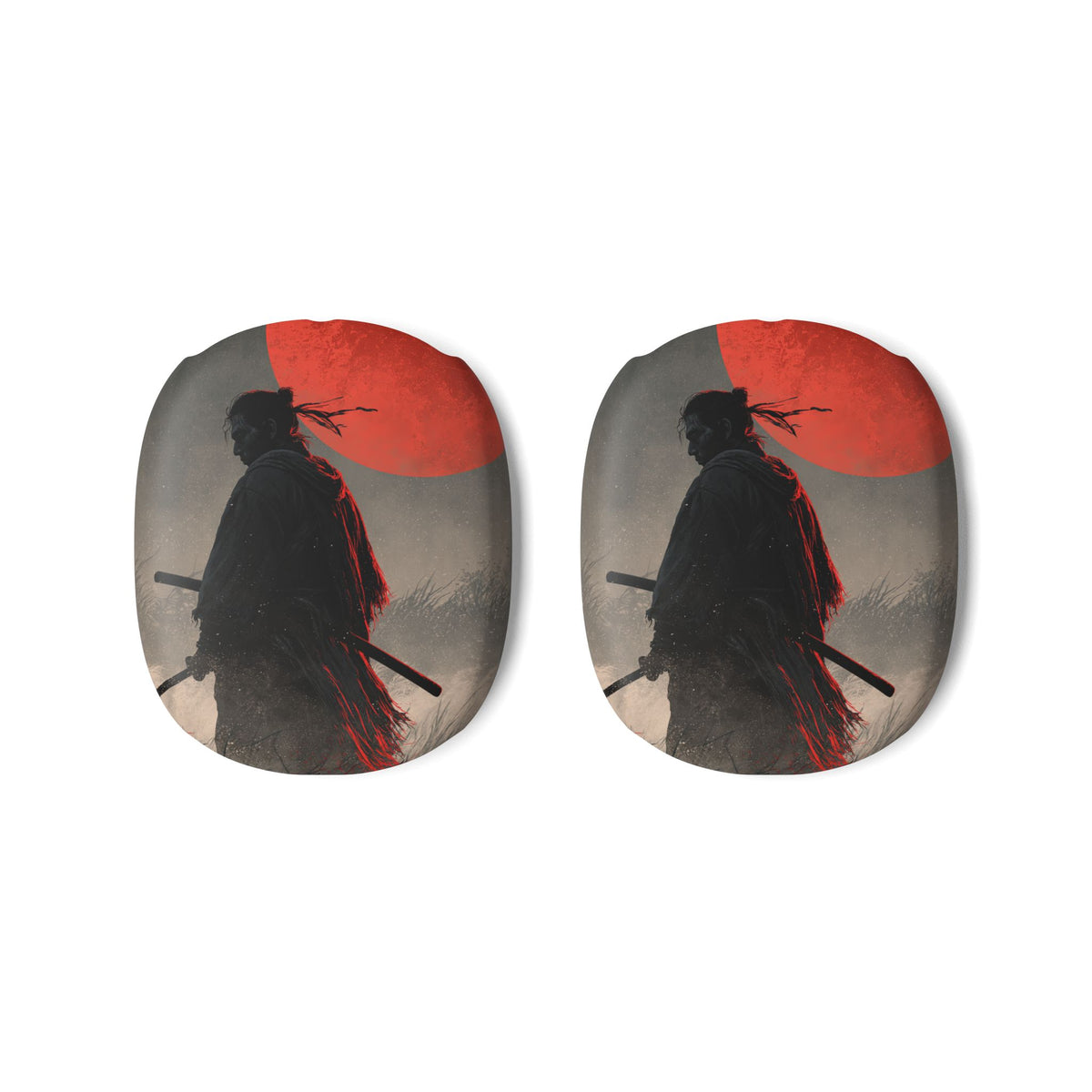 Crimson Moon Ronin · Hard Case for AirPods Max · Black