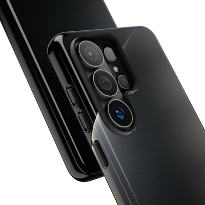 Black Tough Phone Case for Samsung - Obsidian Lunar Arch