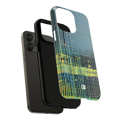 Acid Raster Circuit · Tough 2.0 Magnetic Phone Case for iPhone · Teal