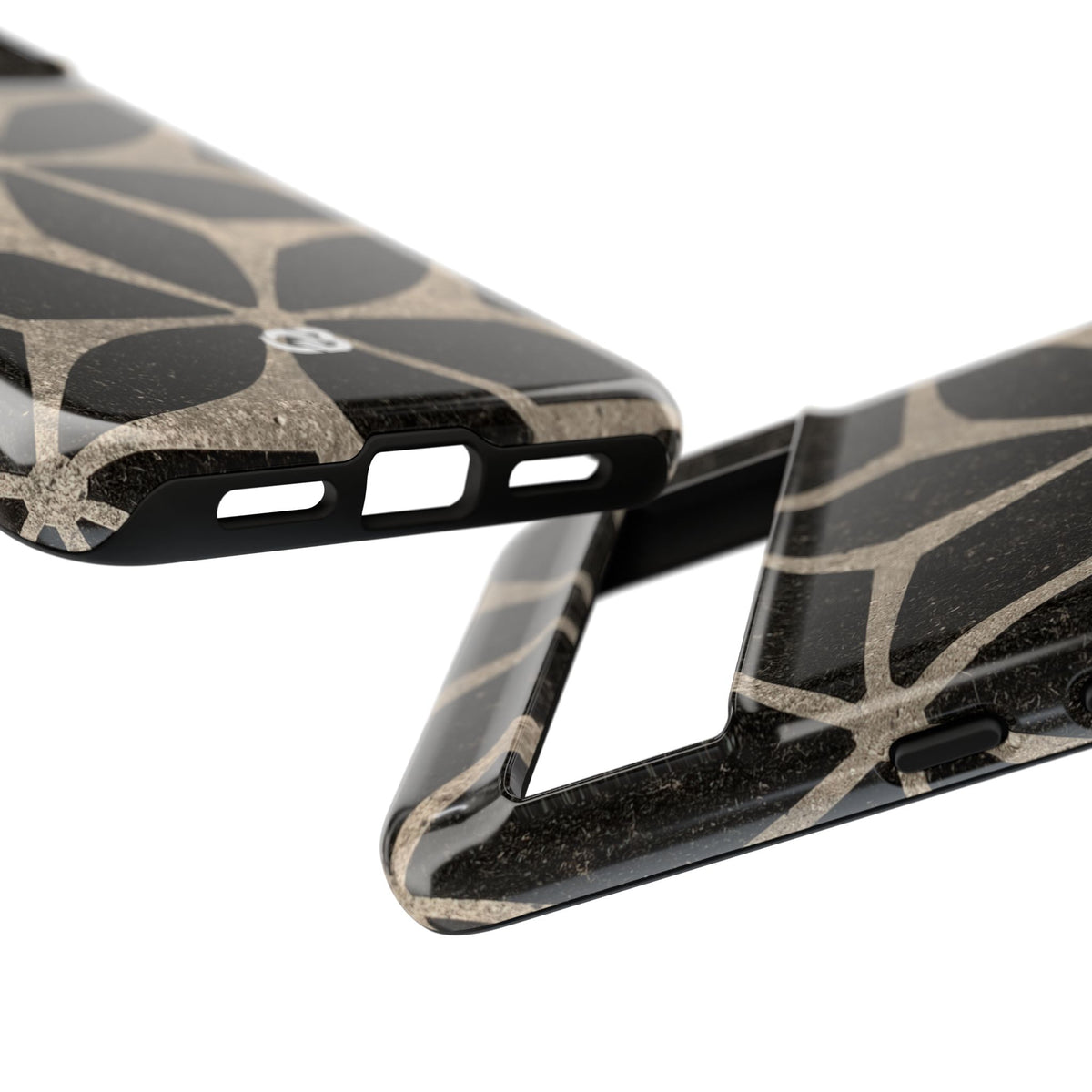 Concrete Mosaic Star · Tough Phone Case for Pixel ·  Black