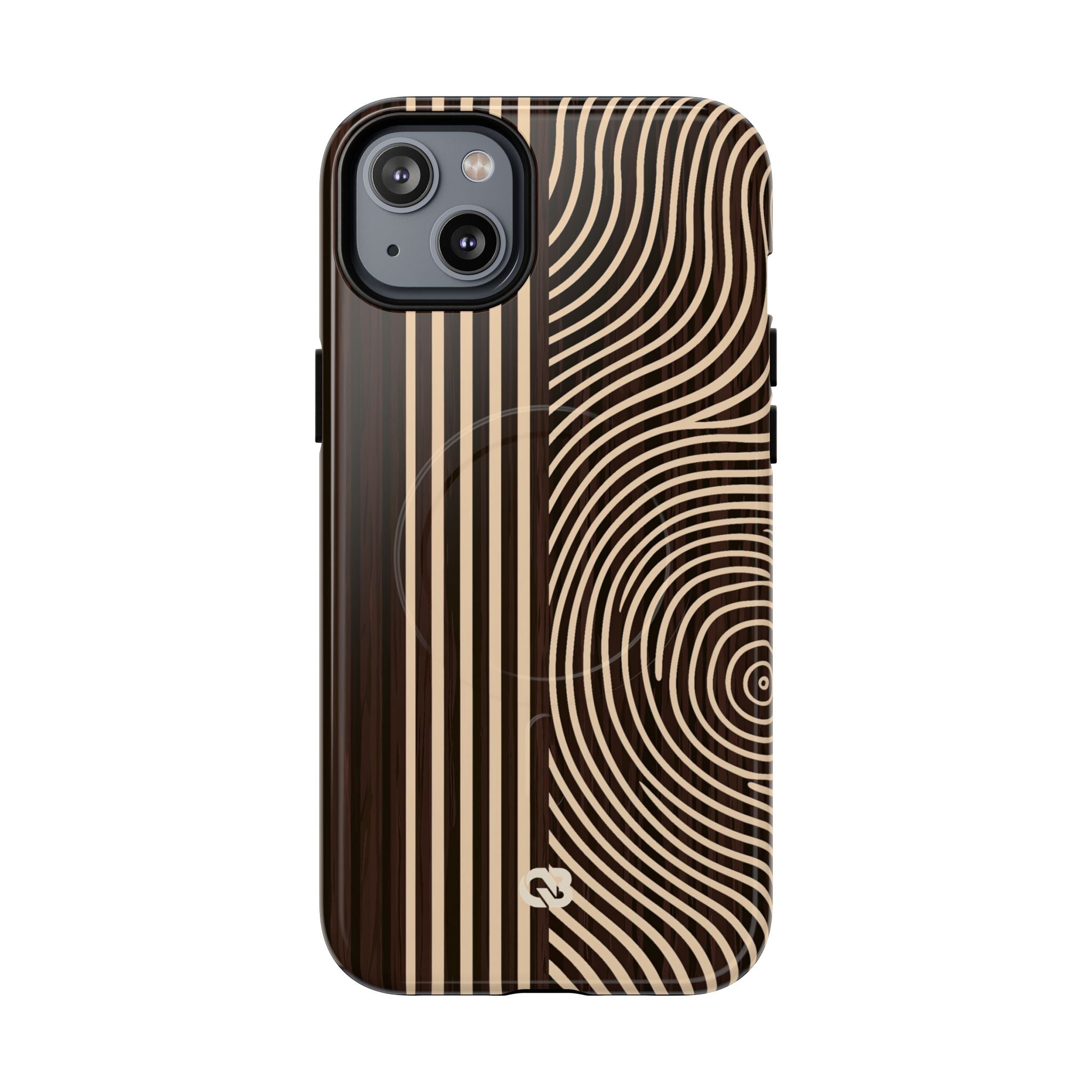 Brown Tough 2.0 Magsafe Phone Case for iPhone - Espresso Sand Ridge