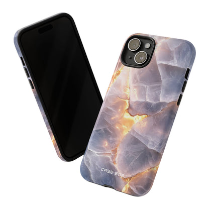 Crystal Veins iPhone 15 Plus Case - Tough
