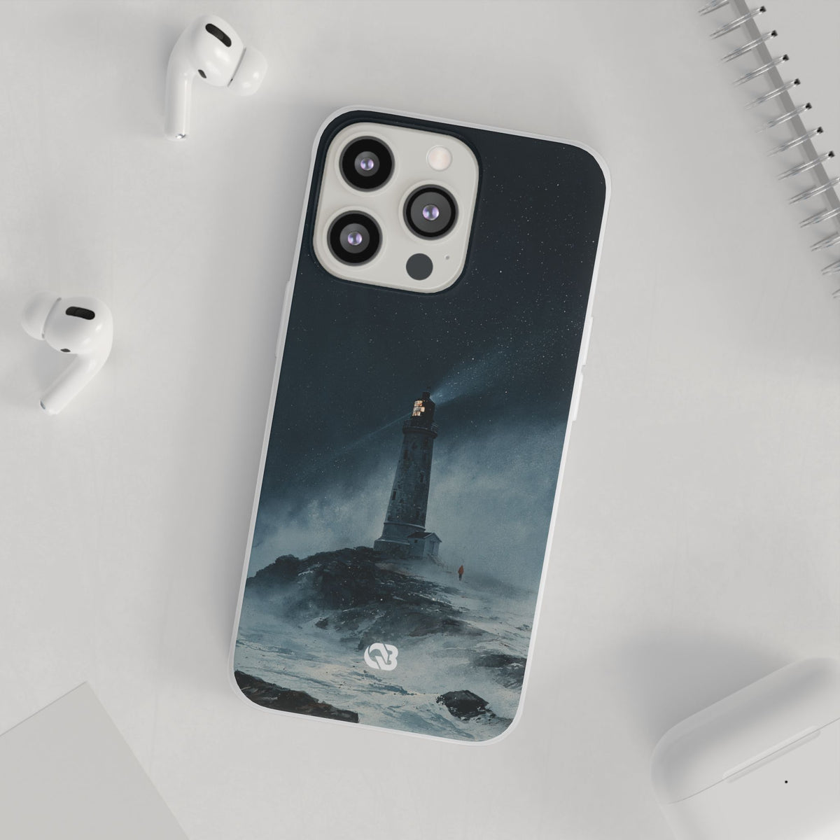 Nordic Coastal Beacon · Lite Phone Case for iPhone ·  Blue