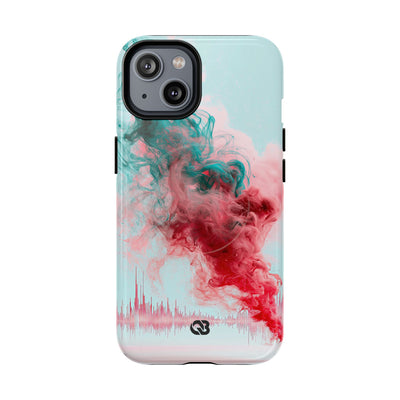 Sonic Bloom · Tough 2.0 Magnetic Phone Case for iPhone · Red
