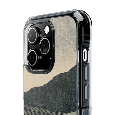 Green Impact MagSafe Phone Case for iPhone - Moss Ridge Grain